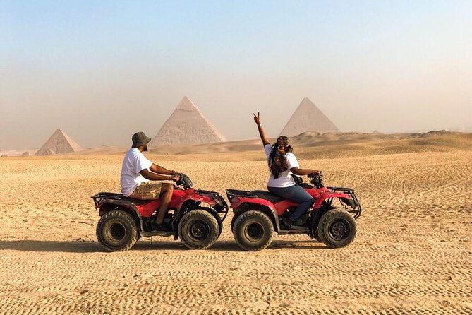 Half-Day Private Giza Pyramids and Sphinx Tour With ATV Quad Bike - Itinerary Overview