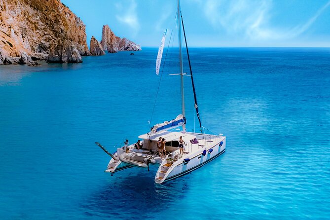 Half-Day PRIVATE Sunset Cruise Catamaran to Kleftiko With Lunch - Snorkeling and Swimming