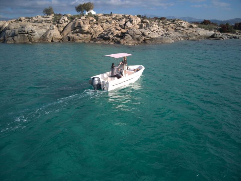 HALF-DAY PRIVATE TOUR WITH BOAT TO KOUTSOMITI, KOUNOUPA, AND THE RED ROCK - Exclusions