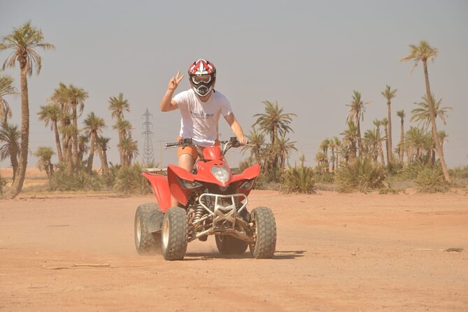 Half Day Quad Bike at Landscape of Marrakech and Spa Hamam From Casablanca - Moroccan Lunch Experience