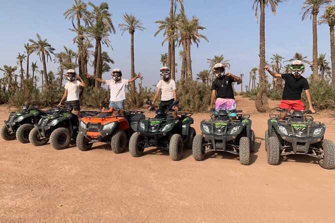 Half-Day Quad Biking and Camel Riding in Marrakech Palmeraie - Inclusions and Amenities