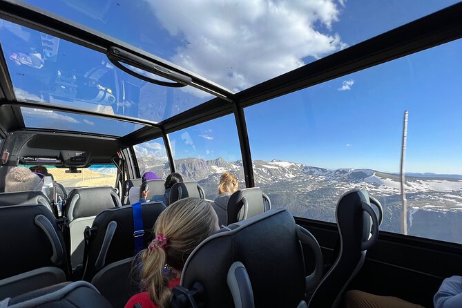 Half-Day Retractable Glass Top Tour in Rocky Mtn National Park - Tour Inclusions
