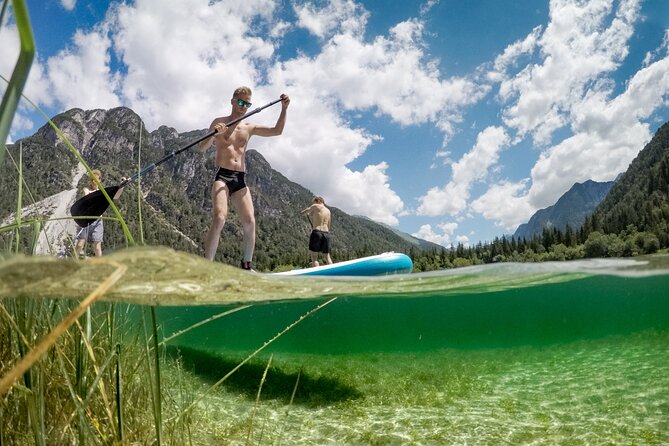 Half Day Stand-Up Paddle Boarding (Sup) Trip on Lake Predil - Explore Beaches and Springs