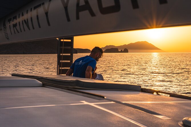 Half-Day Sunset Cruise Catamaran to Kleftiko With Lunch - Included Amenities and Activities