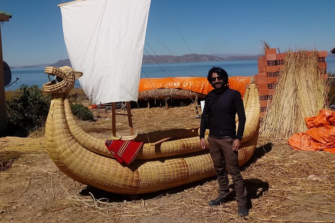 Half Day - TITIKAKA LAKE - The White God Legend - Snacking on the Boat Tour