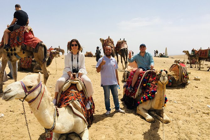Half Day Tour Giza Pyramids ,Sphinx,Camel &Lunch&Tickets Included - Reviews