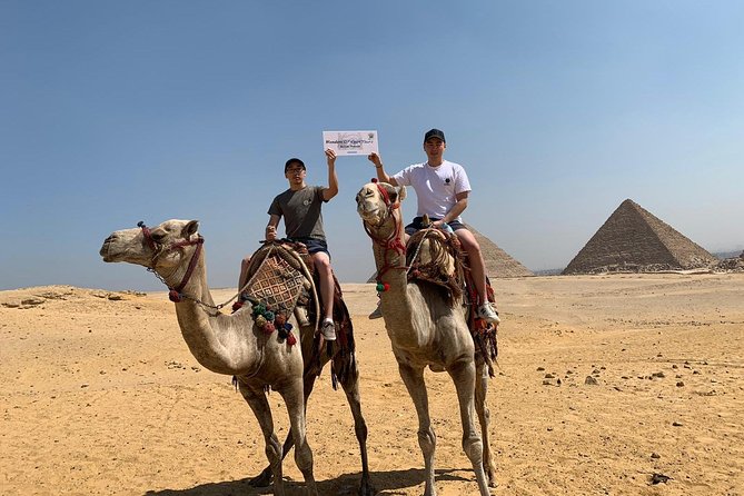 Half Day Tour to Giza Pyramids, Great Sphinx, Camel Ride & Authentic Lunch - Lunch Included