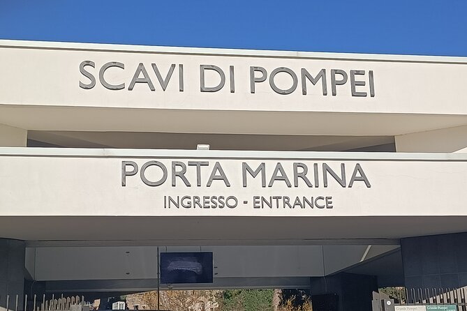 Half Day Tour to Pompeii From Sorrento - Booking Confirmation