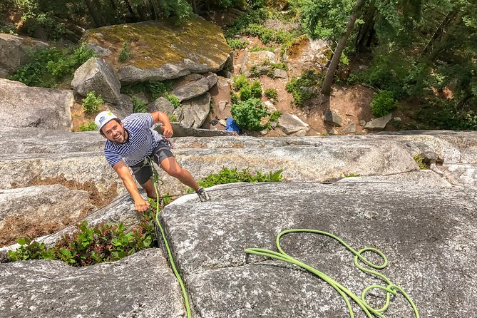 Half & Full Day Whistler & Squamish Rock Climbing - Climbing Locations and Difficulty Levels