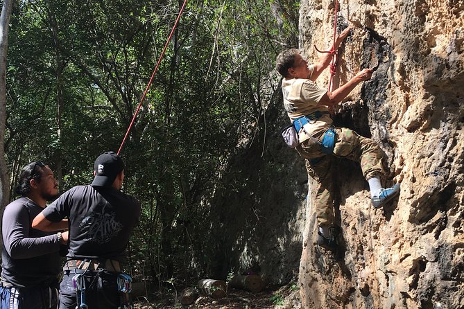 Half or Full Day Climbing Trip at the Tafelberg, Curaçao - Recommended Experience Levels