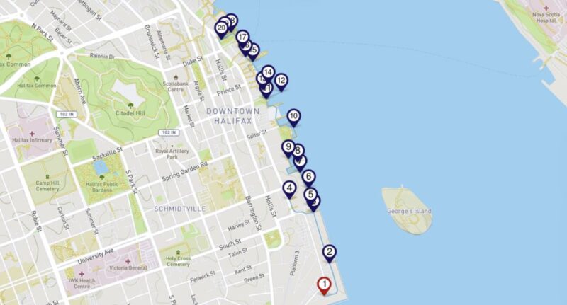 Halifax Boardwalk and Seaport: Smartphone Audio Tour - Tour Features and Accessibility