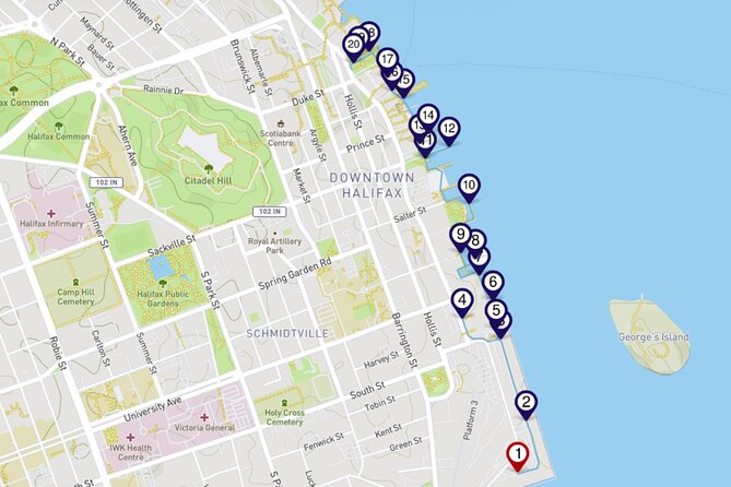 Halifax Boardwalk & Seaport: a Smartphone Audio Walking Tour - Additional Tour Information