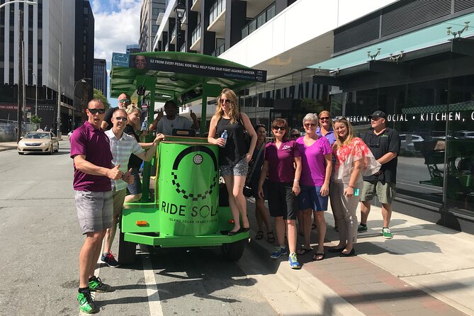 Halifax Pedal Pub Crawl Along the Waterfront on a Solar-Powered Pedal Bus! - Tour Capacity