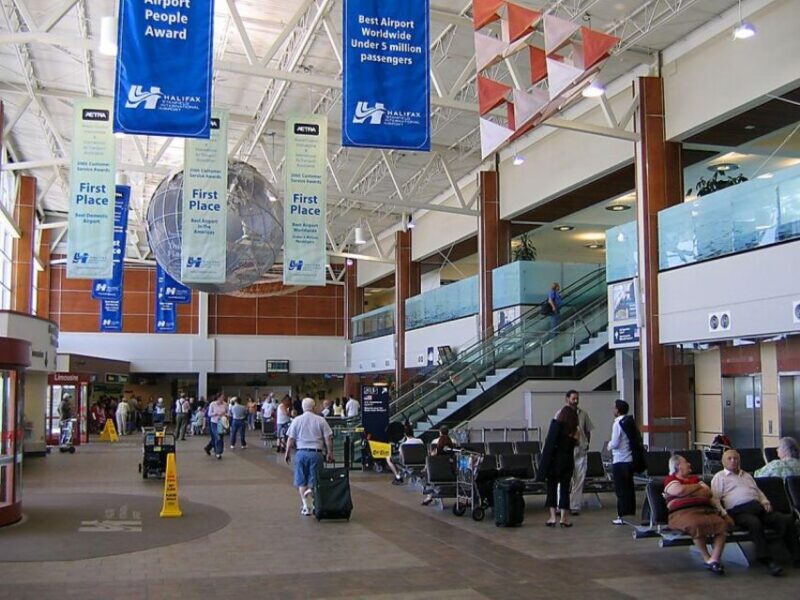 Halifax Stanfield International Airport Private Pickup. - Included in the Price