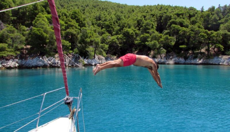 Halkidiki: 7 Hours Private Cruise With Sailing Boat - Detailed Itinerary