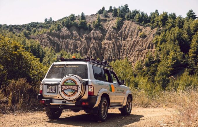 Halkidiki: Kassandra 4x4 Jeep Safari Off-Road Experience - Volcanic Area of Agia Paraskevi