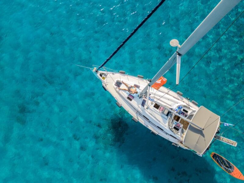 Halkidiki: Private Sailing Yacht Cruise Swim in Blue Waters - Key Points
