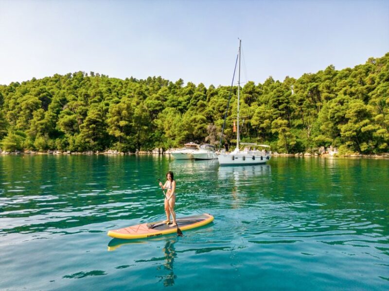 Halkidiki: Private Sailing Yacht Cruise Swim in Blue Waters - Scenic Locations and Opportunities