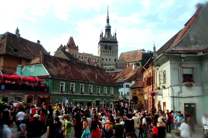 Halloween Tour With 2 Halloween Parties One at Bran Castle - Pickup and Group Size