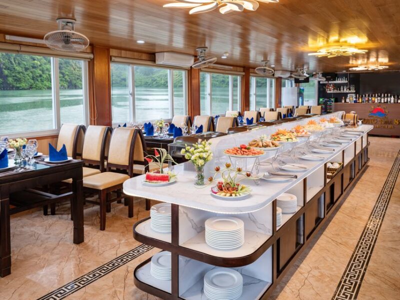 Halong: 5-Star Day Cruise, Buffet Lunch, Kayaking & 2 Caves - Titop Mountain Hike
