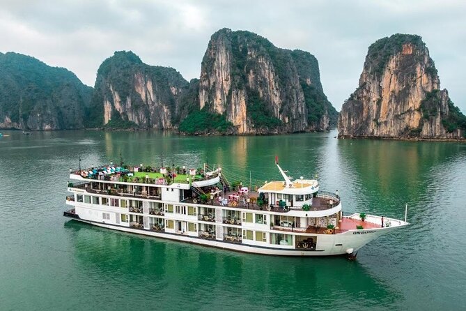 Halong Aquamarine Cruise Luxury 2 Days 1 Night Tour on Bay - Inclusions