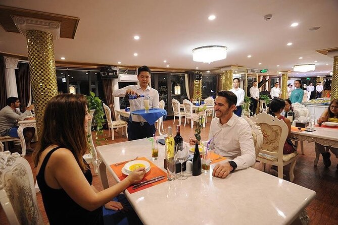 Halong Aquamarine Cruise Luxury 2 Days 1 Night Tour on Bay - Onboard Activities