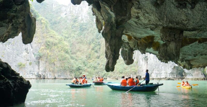 Halong Bay 4 Hour Cruising With Caving, Kayaking & Lunch - Cruise Activities