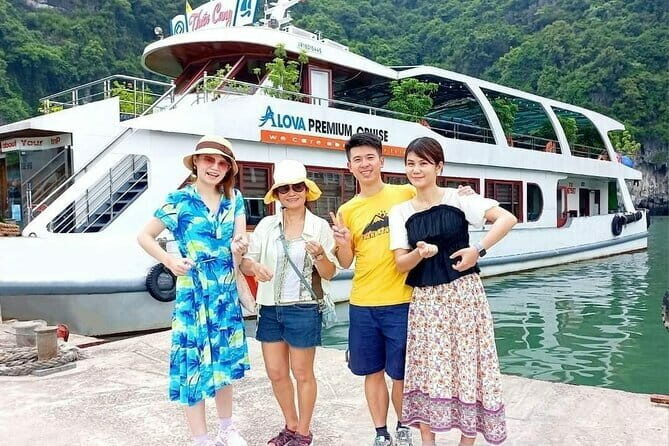 Halong bay 4 hours boat tour from Halong city with 2 caves, kayak - The Value Proposition