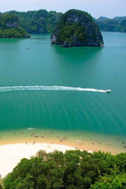 Halong Bay 5* Cruise With Buffet, Cave Explore& Titop Island - Key Points
