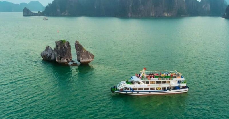 Halong Bay 5* Cruise With Buffet, Cave Explore& Titop Island - Itinerary Highlights