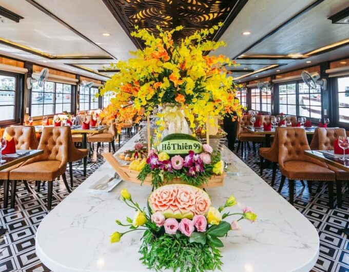 Halong Bay 5* Cruise With Buffet, Cave Explore& Titop Island - Frequently Asked Questions