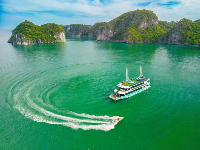 Halong Bay 5 Star Day Cruise With Swimm Pool, Buffet, Kayak - Itinerary Changes and Availability