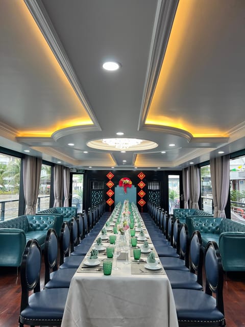 Halong Bay: 5-Star Pamela Dinner Cruise With Live Music - Prohibited Items and Policies
