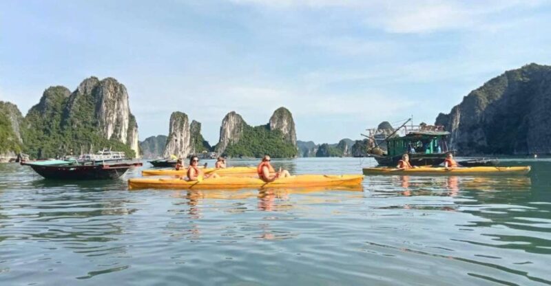 Halong Bay 6 Hours Deluxe Cruise Trip, Lunch, Kayaking, Swim - Included Activities