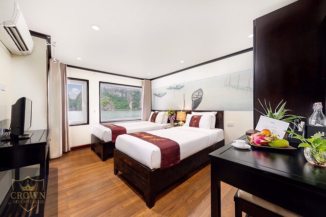 Halong Bay Crown Legend Cruise 2 Day From Hanoi Included Transfer - Additional Information