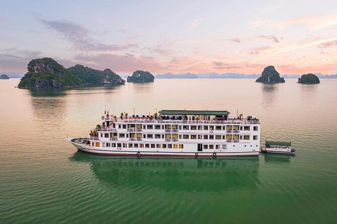 Halong Bay Crown Legend Cruise 2 Day From Hanoi Included Transfer - Cruise Itinerary