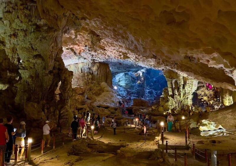 Halong Bay Day Trip: Surprise Cave, Titop Island, Kayaking - Key Activities and Experiences