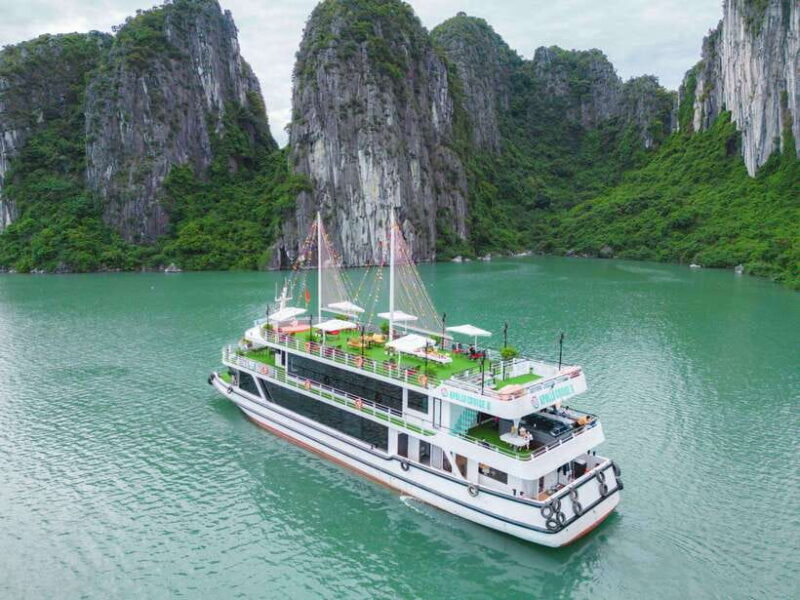 Halong Bay Day Trip With Premium Cruise and Buffet Lunch - Key Points