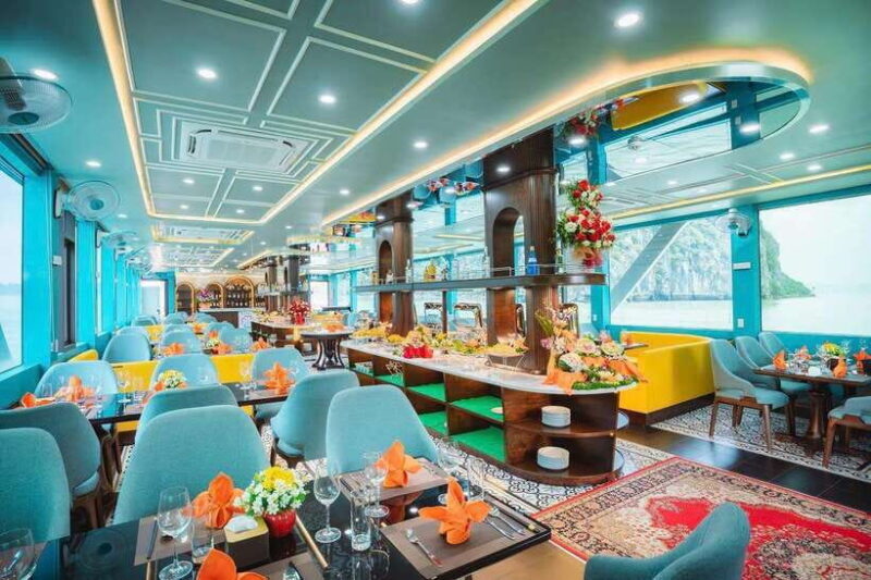 Halong Bay Day Trip With Premium Cruise and Buffet Lunch - Luxury Cruise and Dining Experience