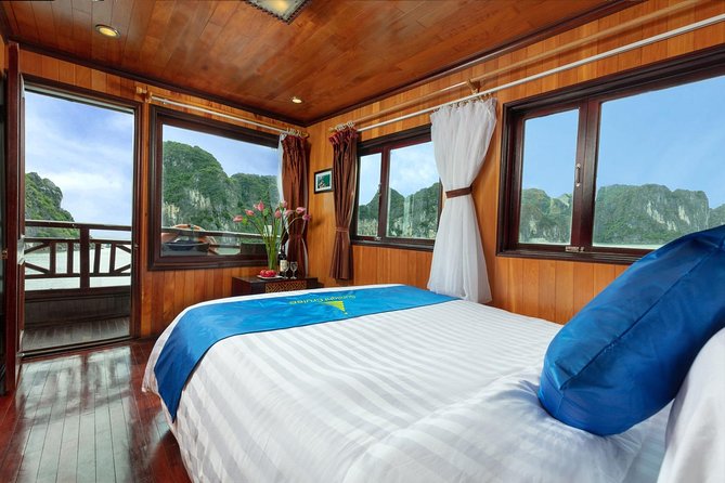 Halong Bay Deluxe Cruise 2 Days/ 1 Nights: Full Meals, Kayaking & Swimming - Logistics and Pickup Options