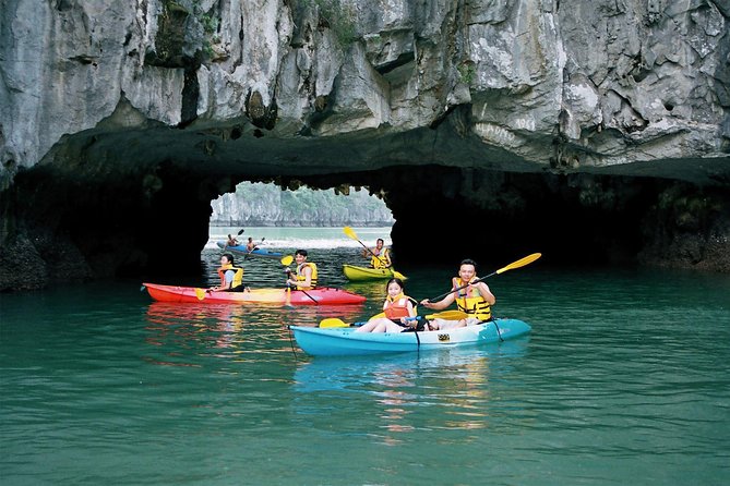 Halong Bay Full Day With Kayaking and Swimming on Titop Island - Included Activities