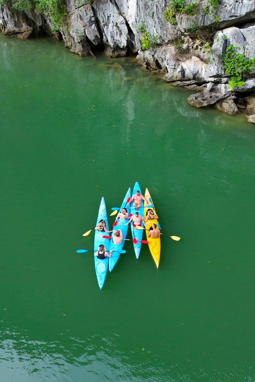 Halong Bay-Lan Ha Bay From Cat Ba Island: Cruise-Kayak Tour - Boat Cruise and Kayaking