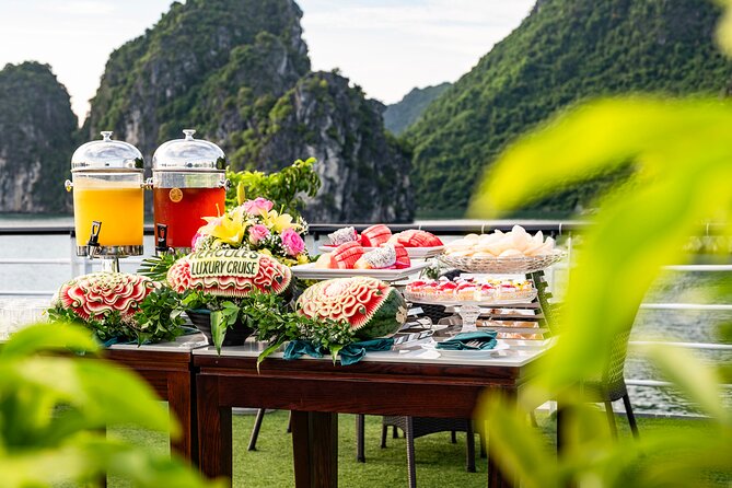 Halong Bay Luxury Cruise Day Trip: Buffet Lunch, Limousine Bus - Inclusions and Pricing