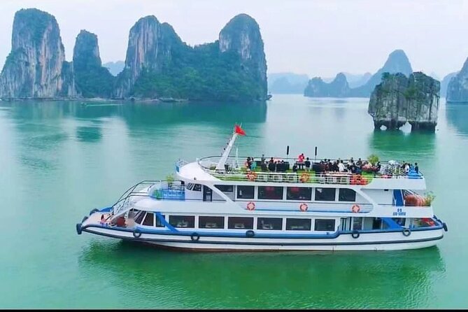 Halong Bay Luxury Cruise Day Trip With Buffet Lunch and Island - Transportation and Logistics
