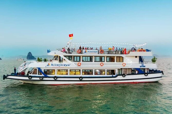 Halong Bay Luxury Cruise Day Trip With Buffet Lunch and Island - Itinerary and Activities