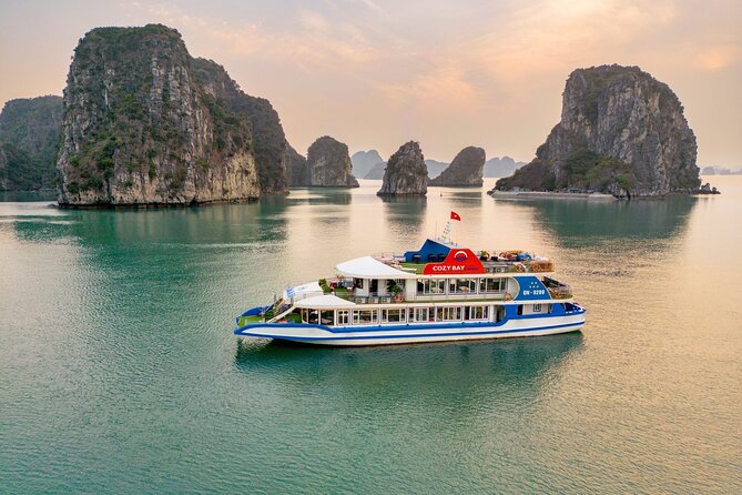 Halong Bay Luxury Cruise Day Trip With Buffet Lunch and Island - Sum Up