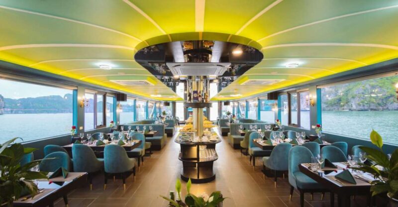 Halong Bay: Luxury Day Cruise, Caves, Kayak & Buffet Lunch - Key Points