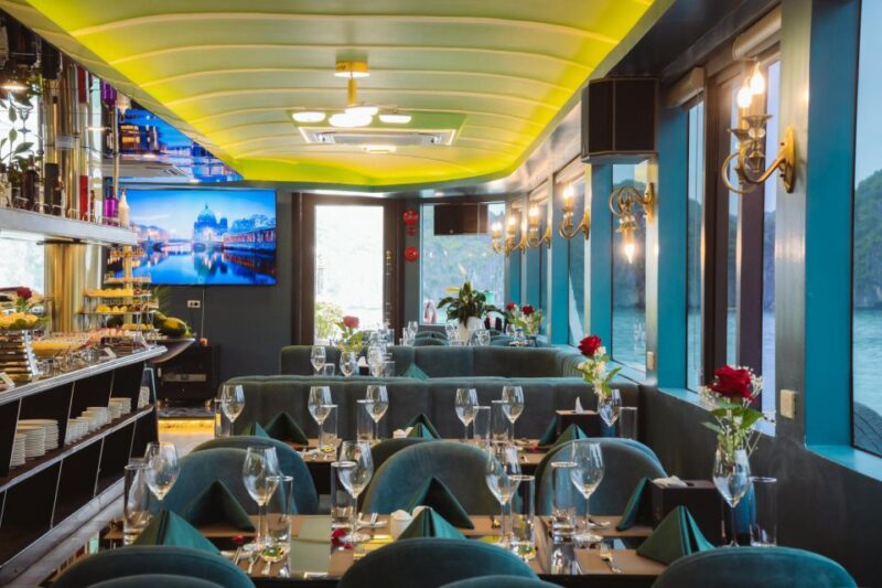 Halong Bay: Luxury Day Cruise, Caves, Kayak & Buffet Lunch - Meeting Point and Reservation