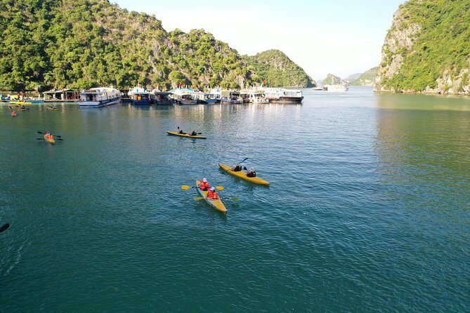 Halong Bay Luxury Day Cruise With Buffet Lunch and Limousine Bus - Activities Onboard the Cruise