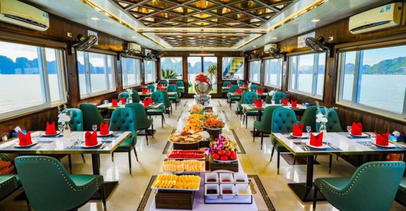 Halong Bay Luxury Day Tour Buffet Lunch,Small Group, Kayak - Departure and Transfer